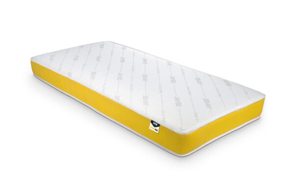 Jay-Be Simply Kids Foam Free Yellow Anti-Allergy Sprung Mattress
