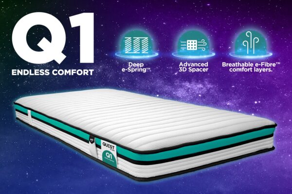 Quest Q1 Endless Comfort Deep e-Spring Mattress